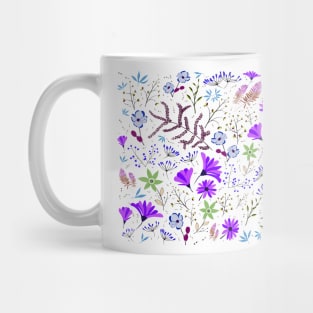 Purple spring colorful garden Mug